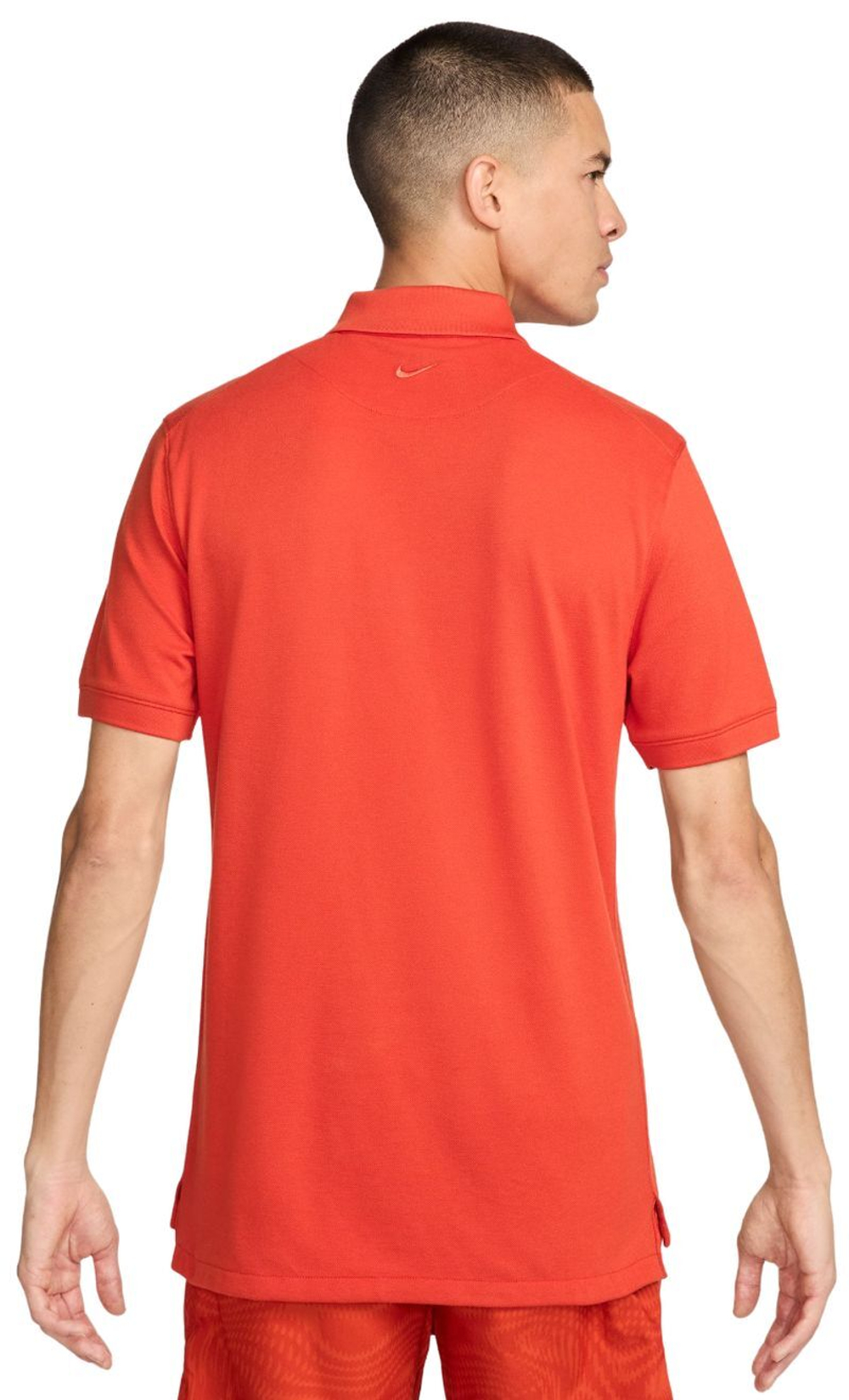 Мужское теннисное поло Nike Polo Dri-Fit Heritage Slim2 - Оранжевый