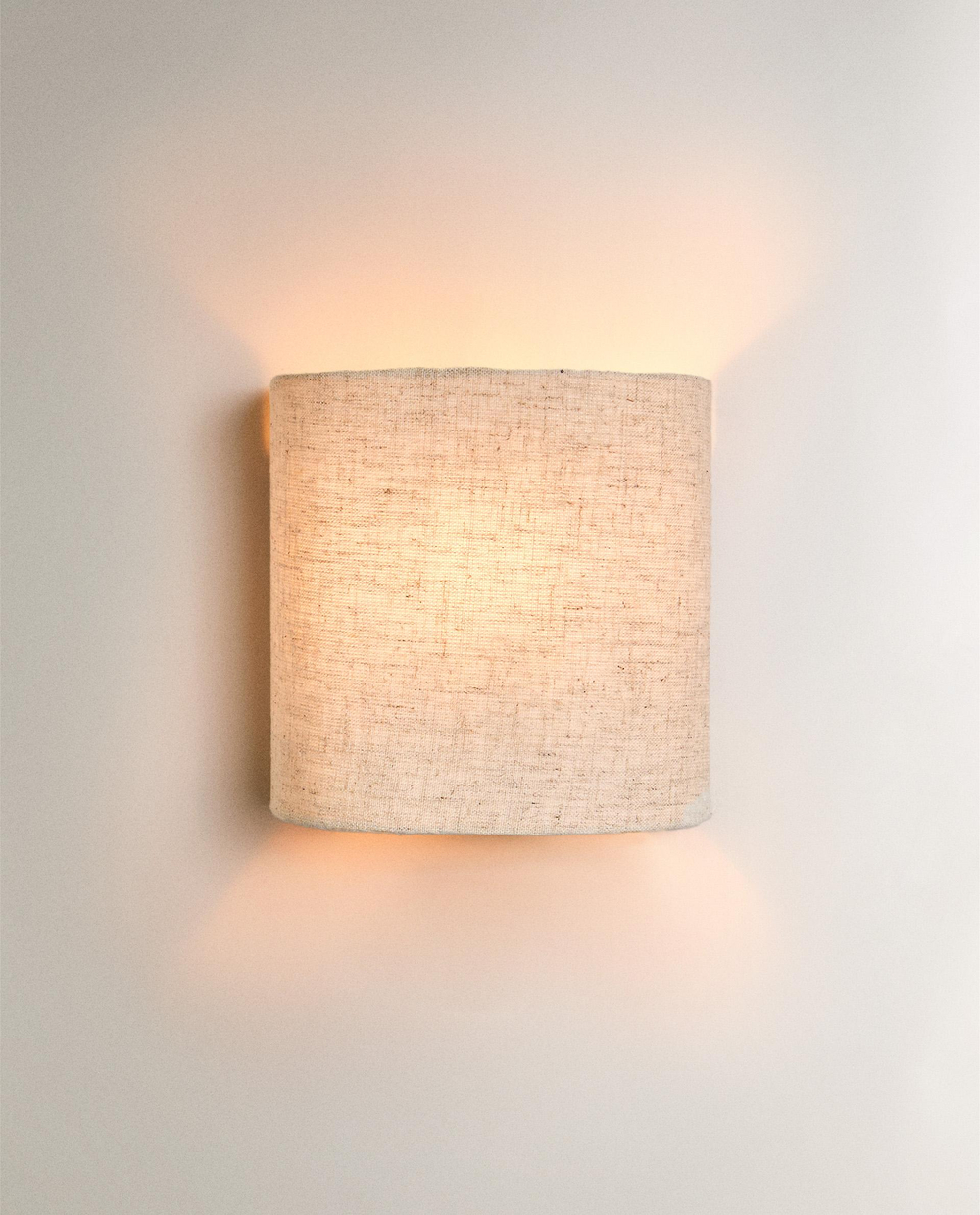 Zara Home Настенный светильник, цвет светло-бежевый, 16 см
