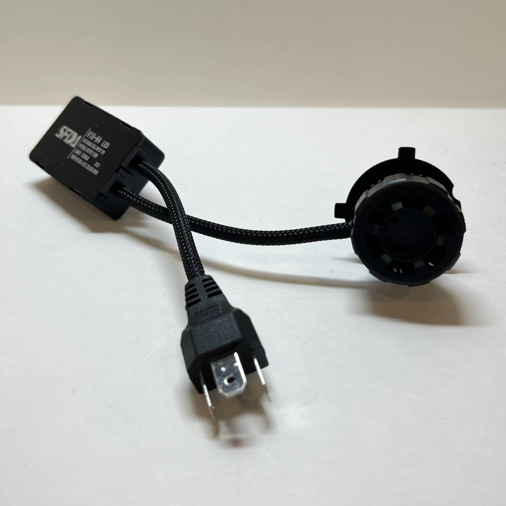 H4 / Светодиодные (H4) лампы 6000K, 120W, 12000lm, V18 - SFDA (2 шт. / комплект)