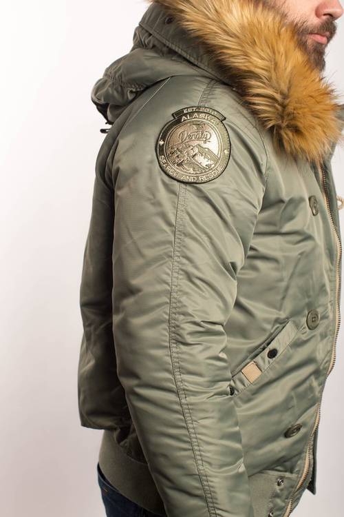 Куртка Аляска N-2B Military Denali 2019 (с. оливковая - olive)