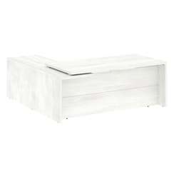 Yalta Стол руководителя LT.C-20 (R) Снежная Патина 2000*2000*750