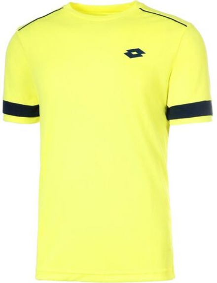 Теннисная футболка Lotto Superrapida V Tee - acid yellow