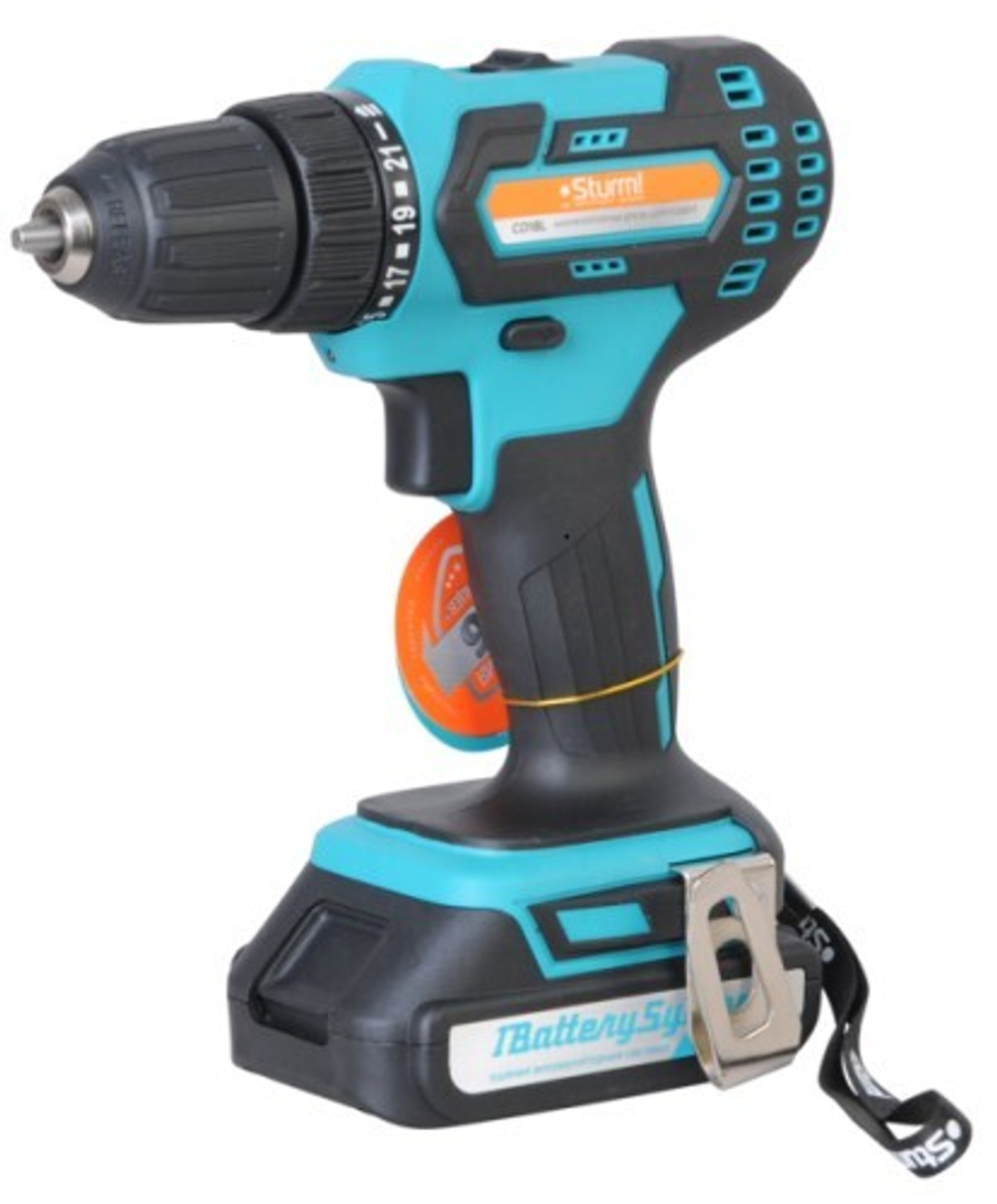 Дрель-шуруповерт аккумуляторная Sturm CD18L