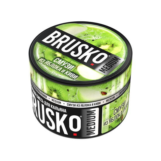 Brusko (Смузи из яблока и киви) Medium, 50 гр.