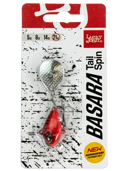 Тейл-спиннер Lucky John BASARA TAIL SPIN 21.0г 014 в блистере