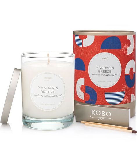Mandarin Breeze, свеча Natural Math, Kobo Candles
