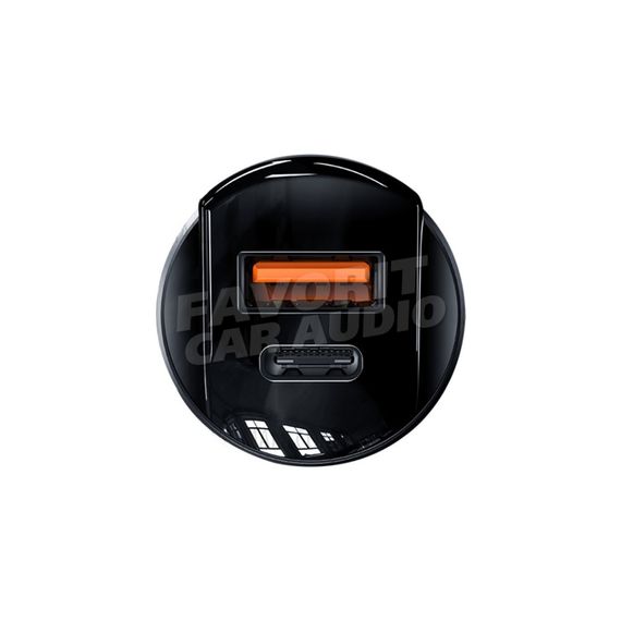 АЗУ 1USB Usams US-CC113 C19 5000mA алюминий Type-C дисплей чёрный