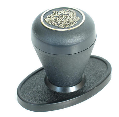 Штамп на ручной овальной оснастке 60х35мм