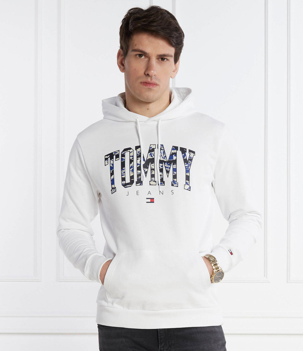 Худи CAMO NEW VRSTY Tommy Jeans - белый(DM0DM17810)