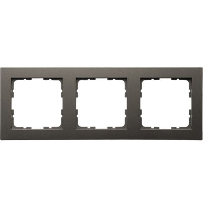 Рамка G-Classic 3-постовая, цвет Мокко