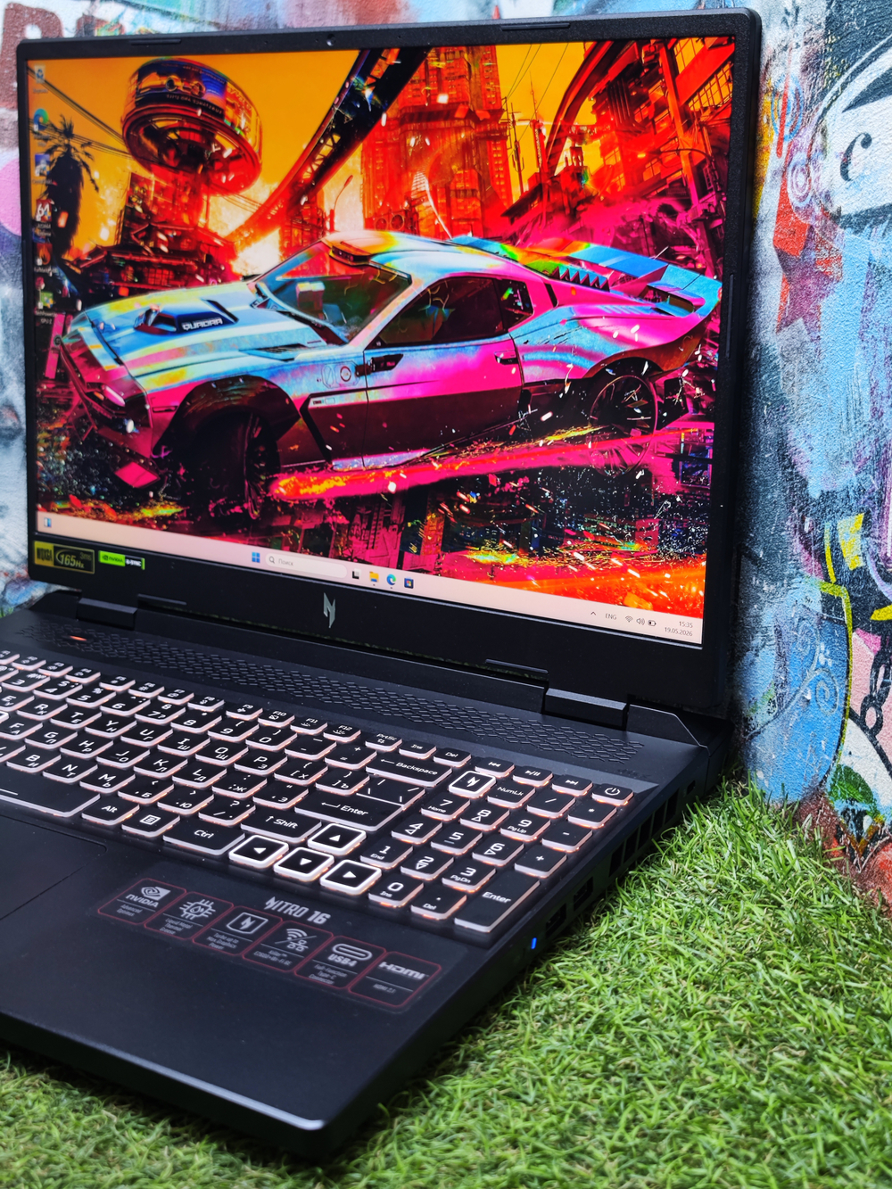 Acer Nitro 16 Ryzen 7 7840HS/RTX 4060/16Gb/1Tb/165Hz/AN16-41-R4MY
