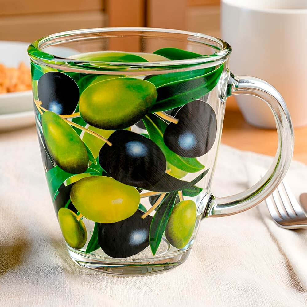 Кружка 350мл Оливки