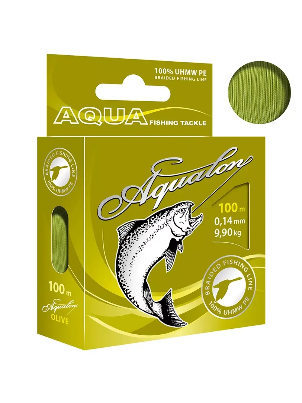 Плетеный шнур для рыбалки lon Black 0,12mm 100m