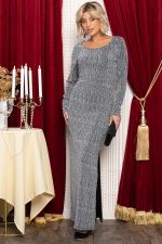 Платье вечернее Сонет (серебро) П14765-24М LT Collection