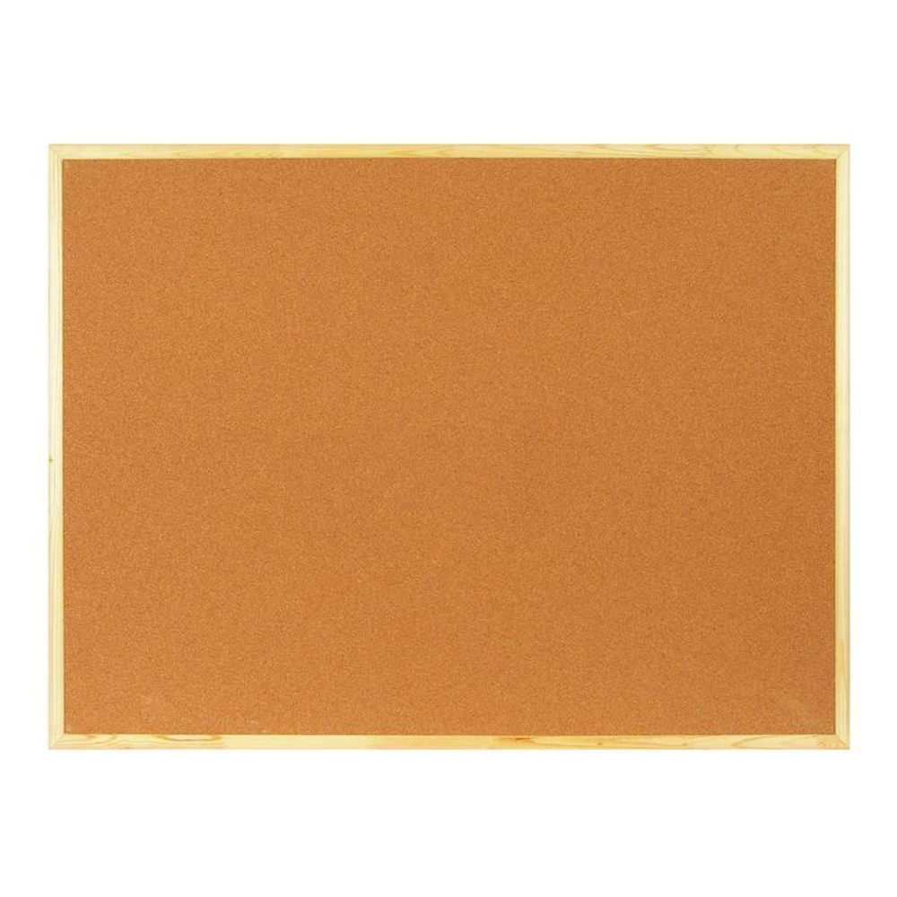 Доска пробковая 90x120 деревянная рамка GSF152001239
