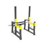 A3150 Стойка для приседания и жима с ограничителями (Squat Rack)