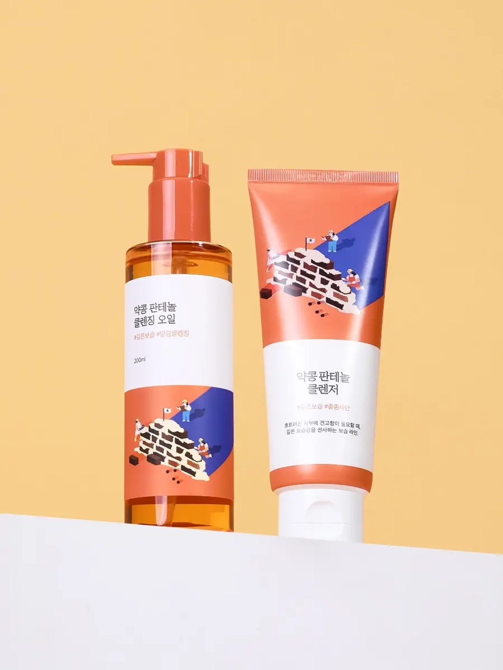 Round Lab Пенка для умывания с чёрной соей и пантенолом Soybean Panthenol Cleanser 150 мл