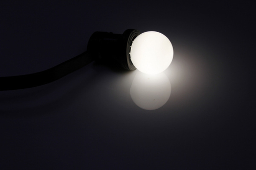 LED G45 0.5W 220-240V 4100K White E27 белая новый завод