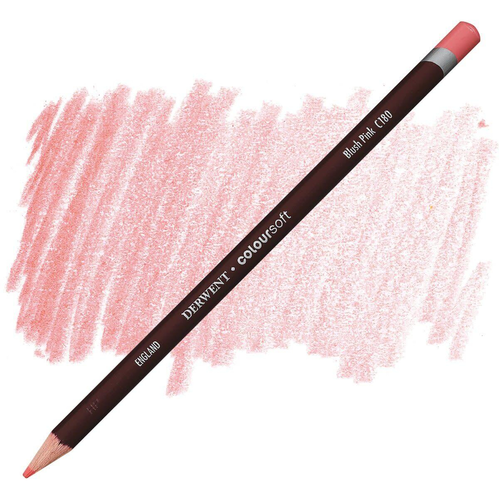 Derwent Coloursoft. C180 Blush Pink
