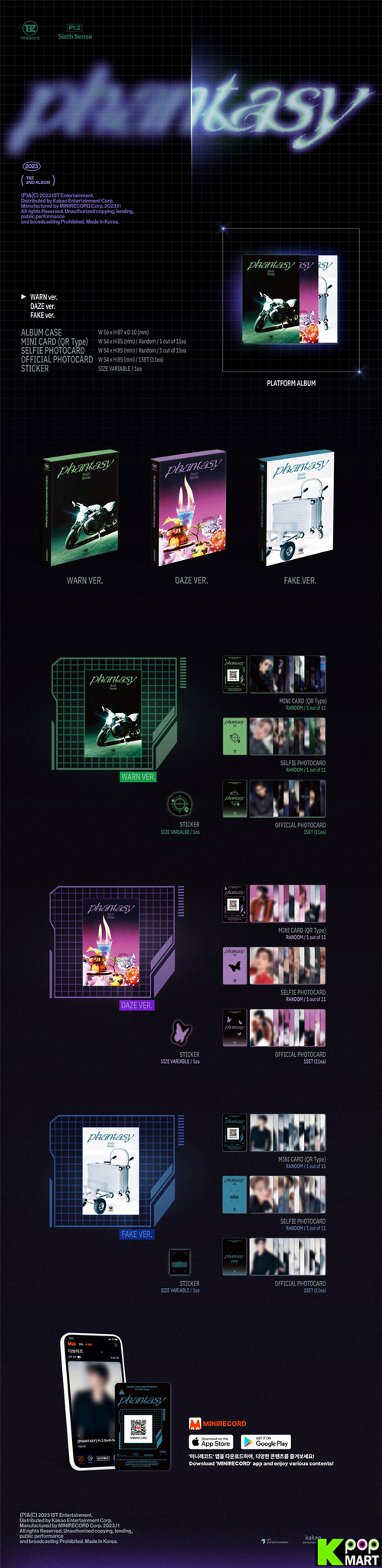 Альбом THE BOYZ - [PHANTASY] Pt.2 Sixth Sense PLATFORM ver