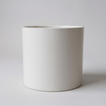 Шляпная коробка без крышки с ручками 14х14 см Цвет; Белый.