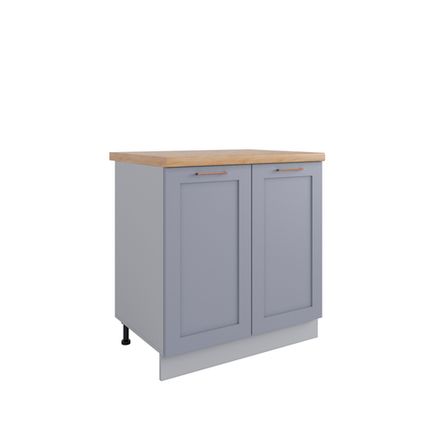 Кухня Модуль С 800 Квадро Серый эмалит