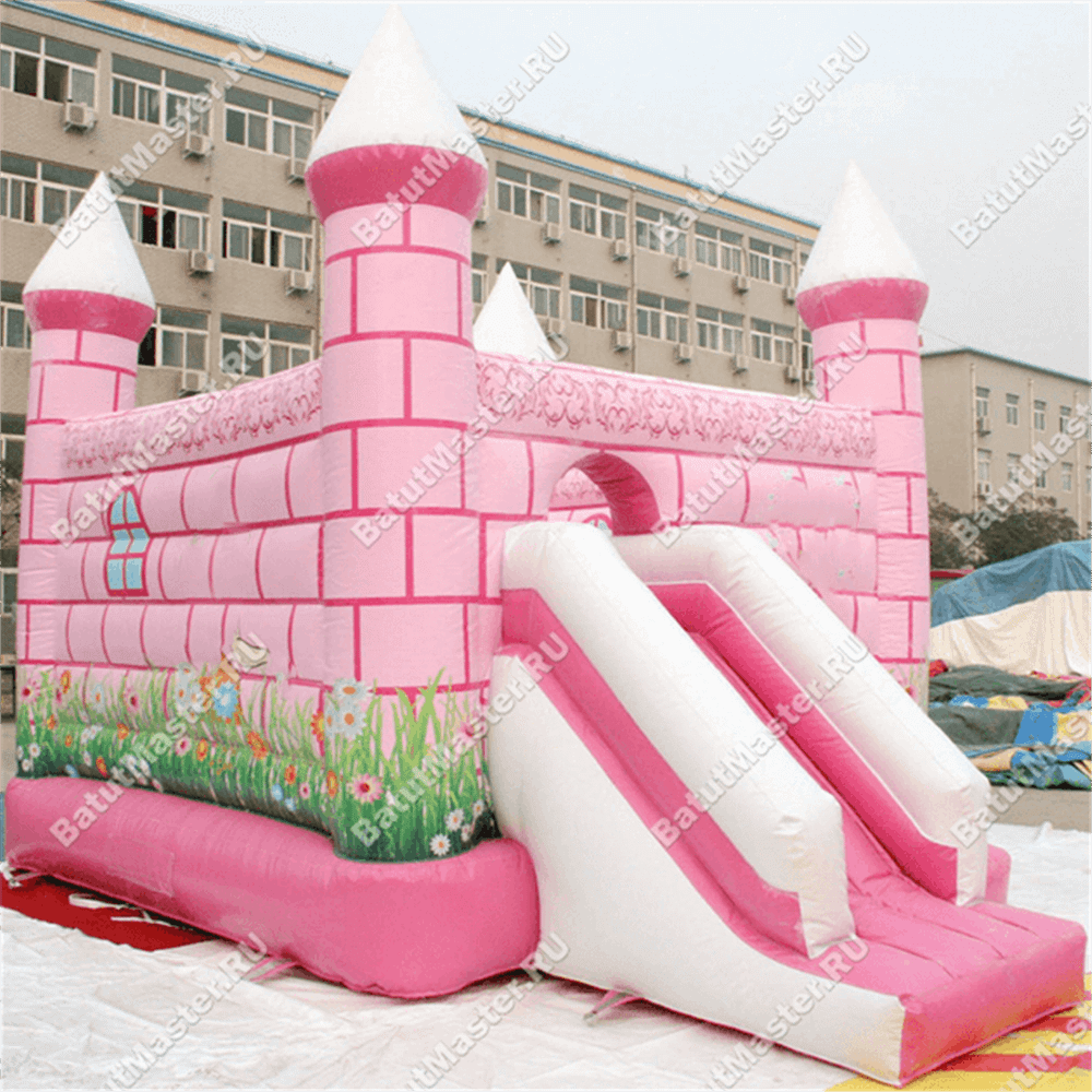 Коммерческий надувной батут "Замок принцессы"