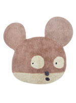 Шерстяной стираемый ковер Lorena Canals Miss Mighty Mouse (100 x 120 см)