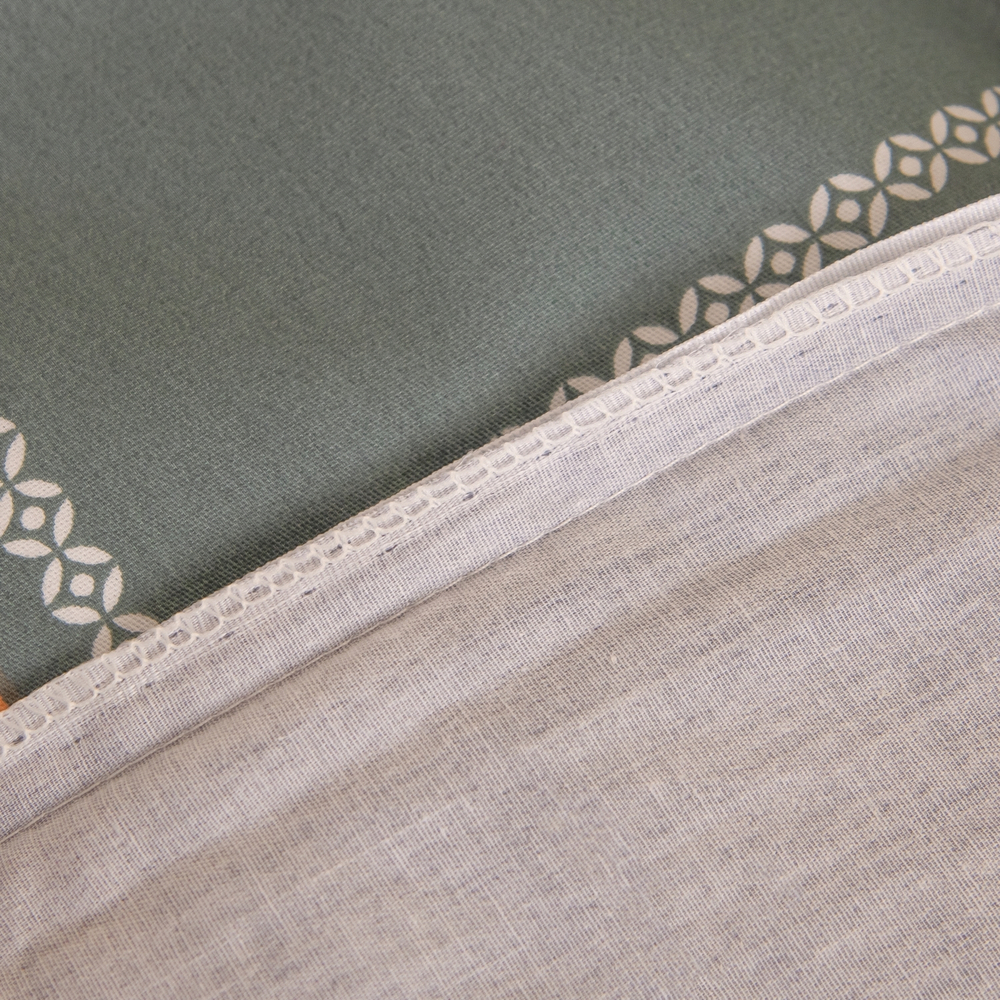 Комплект постельного белья Люкс Сатин 100% хлопок на резинке AR371