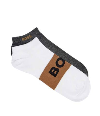 Носки 2 пары 2P AS LOGO CC BOSS BLACK - белый(50469720)