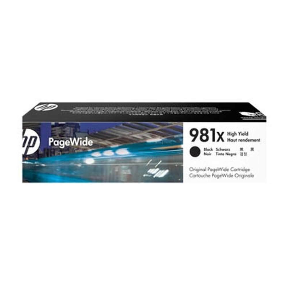 Картридж HP 981X (L0R12A) для PageWide E58650, Enterprise 556/586 черный (11k)