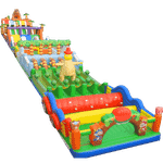 Надувная полоса препятствий "Дачные приключения"