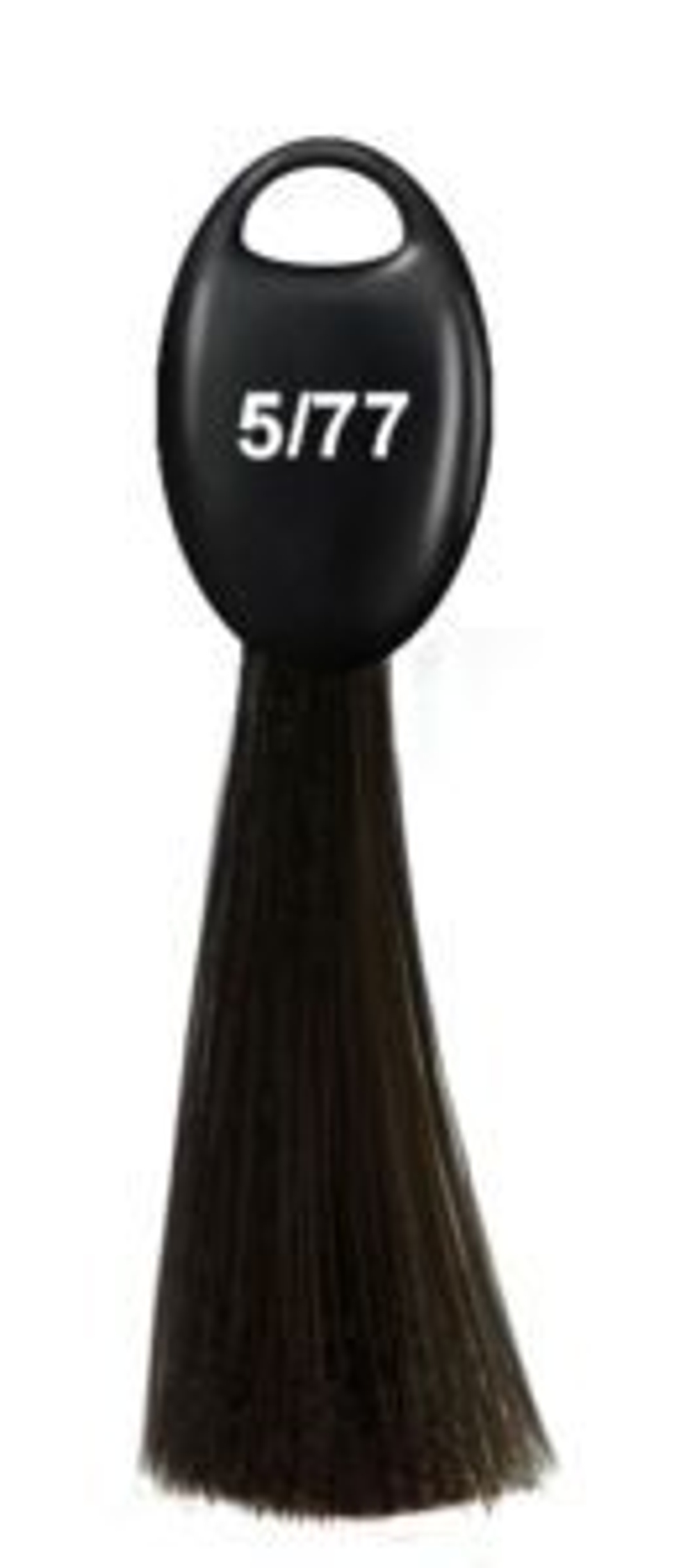 Стойкая крем краска для волос Ollin N-Joy Color Cream 100 мл, 5/77 светлый шатен интенсивно-коричневый