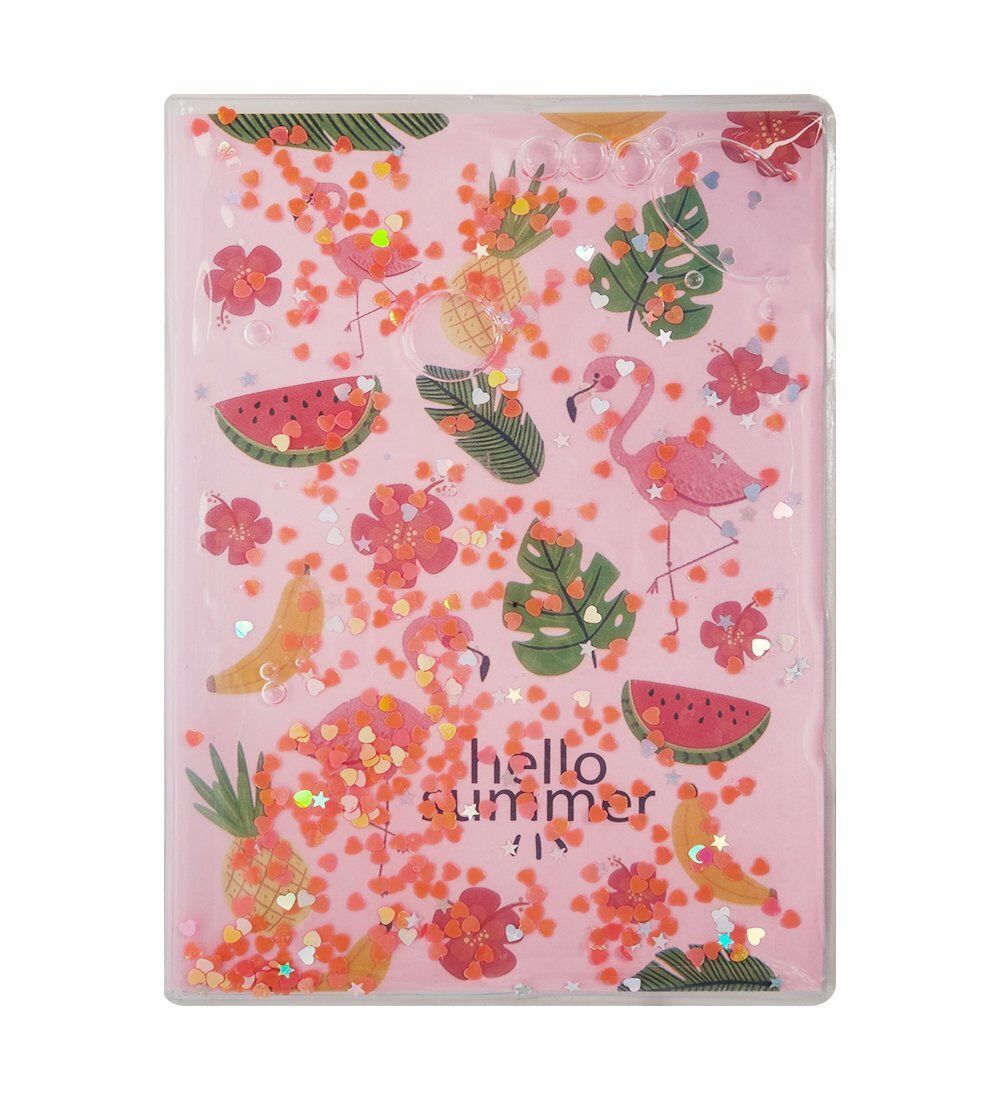 NB-49/ 6 Блокнот «Фламинго» с плавающими пайетками