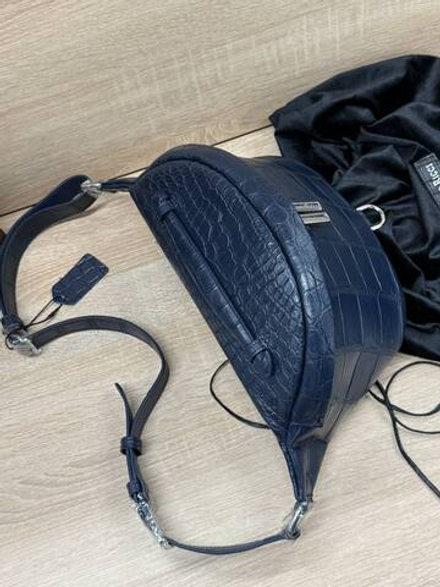 Сумка поясная Zilli из кожи крокодила