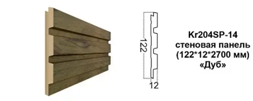 Декоративная панель Kr204SP-14/2.7