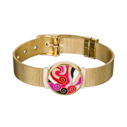 Браслет Fiore Luna на металическом ремешке CB03784-2 G