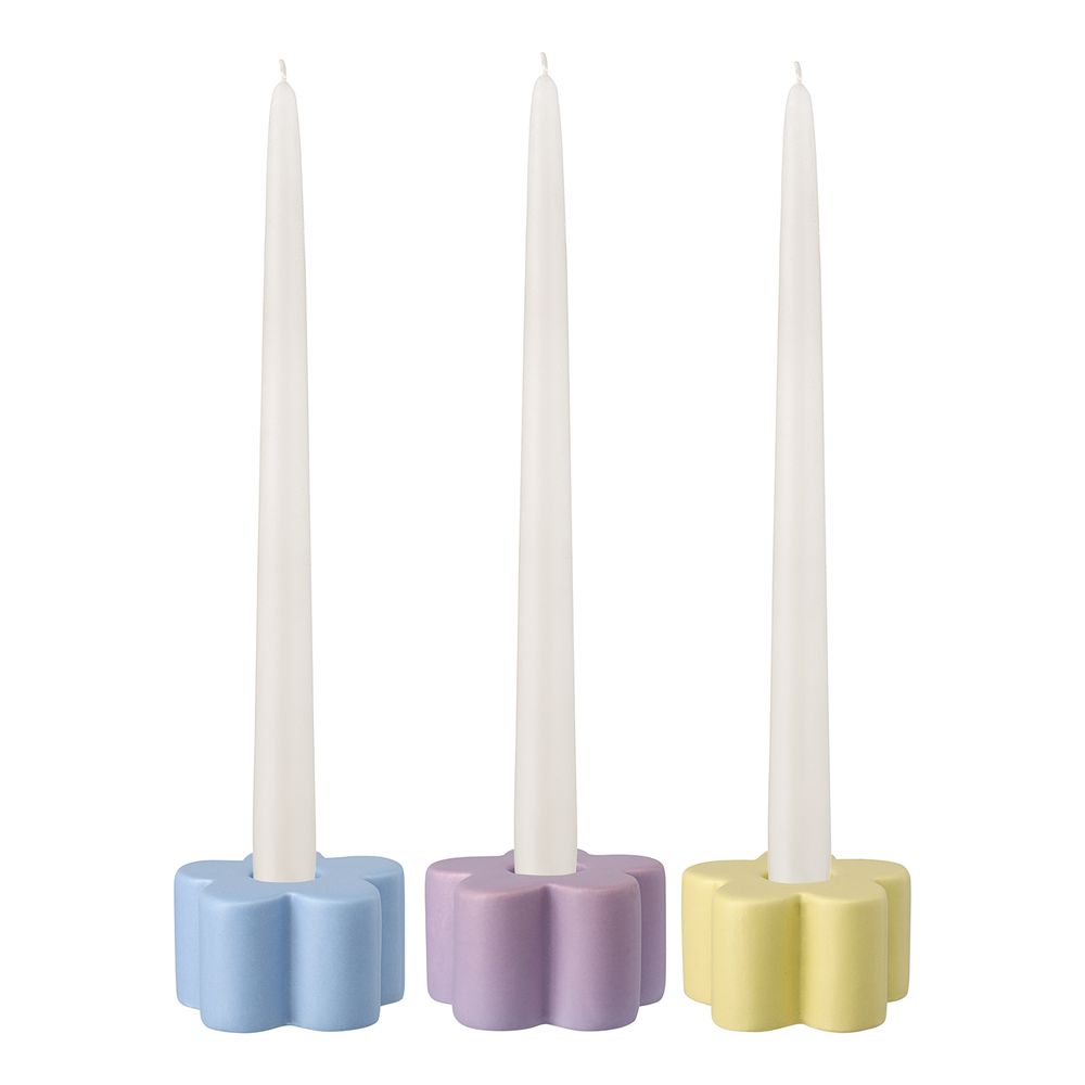 Набор подcвечников Spring flowers из коллекции Easter Essential, 3 шт.