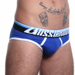 Мужские трусы слипы Aussiebum Bodyform Shape Brief Blue AB2074-7