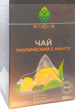 Чай в Эко пирамидках Maxdan, в ассортименте (20 пирамидок)