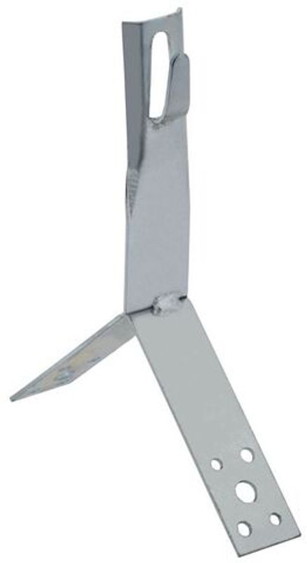 Держатель проводника круглого 6-8мм конька H=80мм оцинк. сталь HDZ IEK ZDP80-14-4-68-80