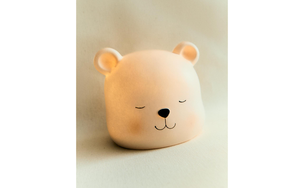 Zara Home Детский ночник, цвет бежевый, 10.5 см · 2682/763