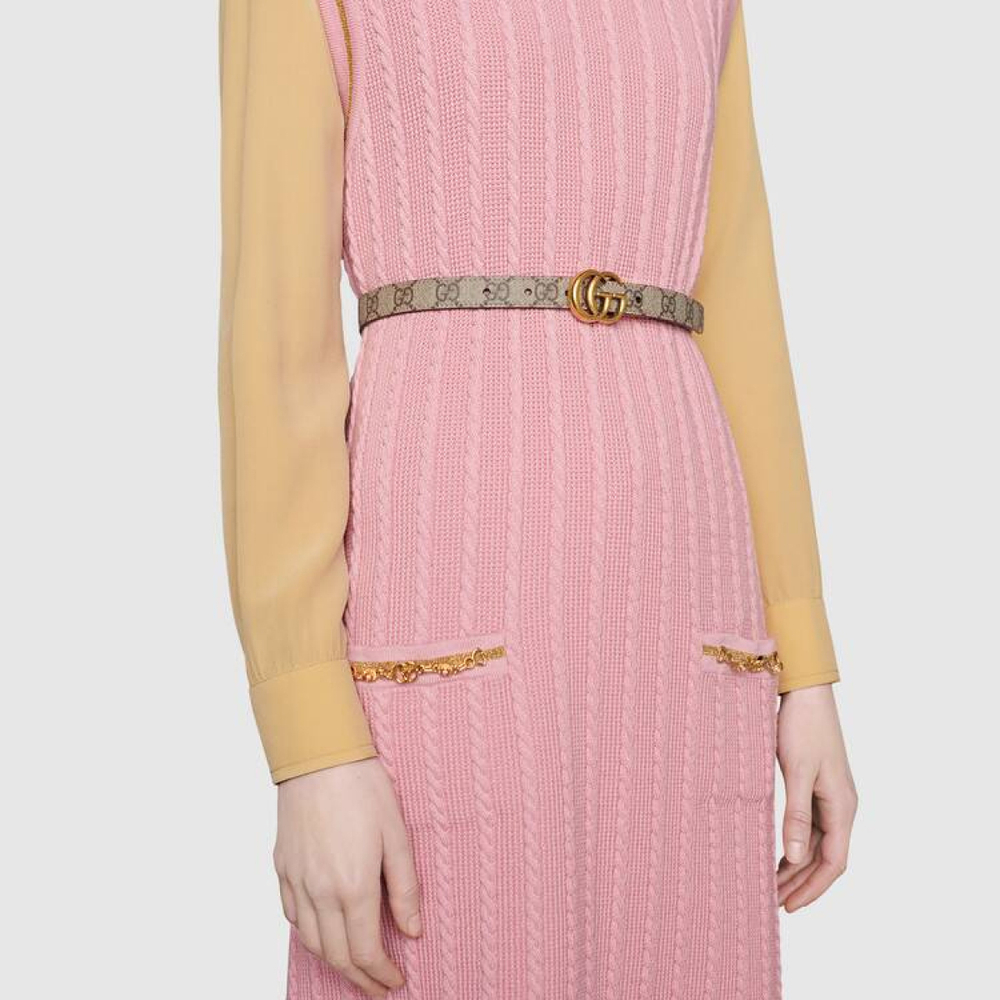 Пояс GUCCI G 2cm, 659418-92TIC-8358