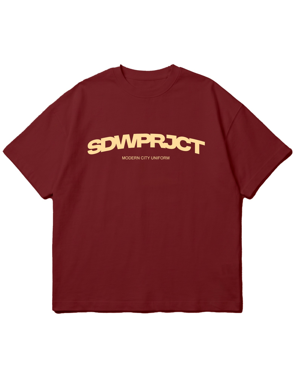 Футболка "SDWPRJCT" в красном цвете