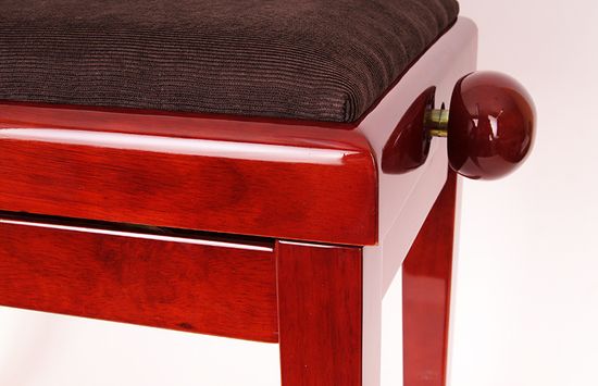 Банкетка, вишня/коричневый, Rin HY-PJ018B-C