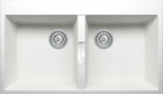 Мойка TOLERO LOFT TL-862 белый №923 (туман)