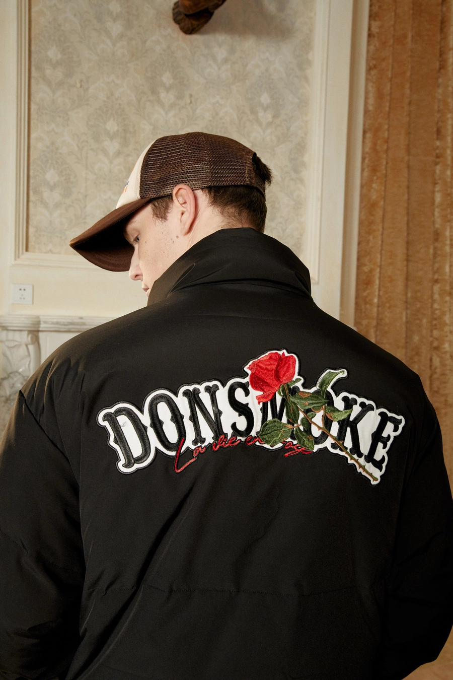 Пуховик DONSMOKE "Rose Logo" Down Jacket