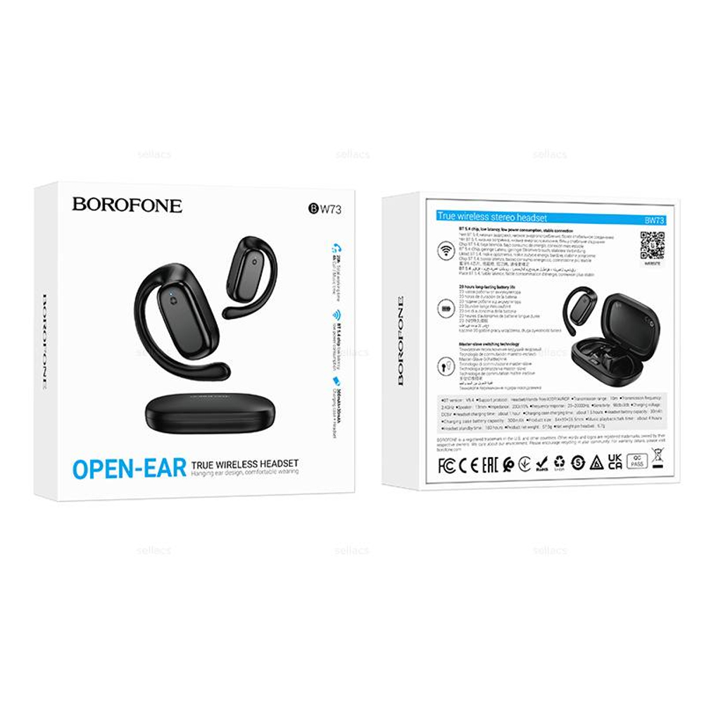 Беспроводные наушники Borofone BW73 (black)