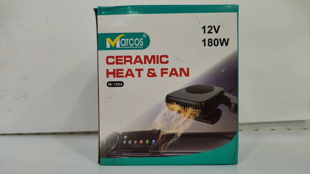НЕТ - Печка (180w, 12v) дополнительная в салон с вентилятором (M-1004) / не ожидаем поставку