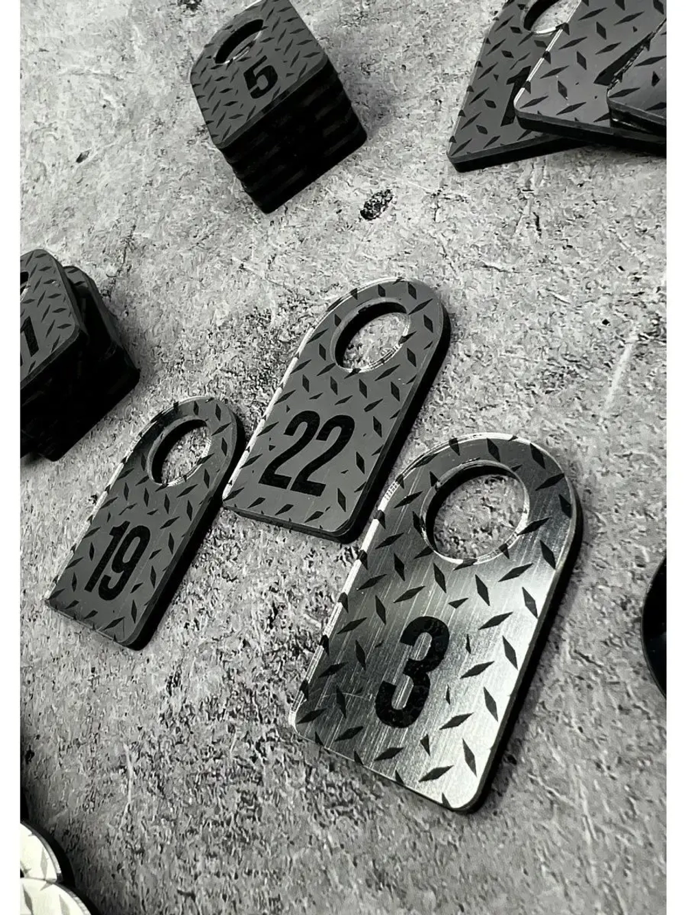 Номерки для гардероба 100шт